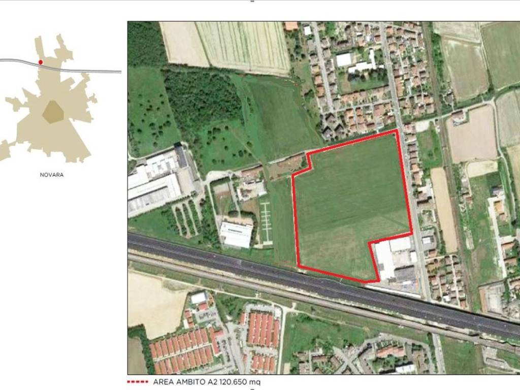 terreno edificabile in vendita a Novara in zona Vignale