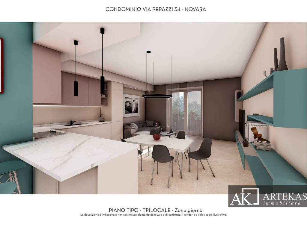 appartamento in vendita a Novara in zona zona San Martino