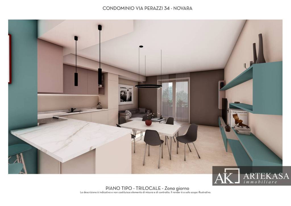 appartamento in vendita a Novara in zona zona San Martino