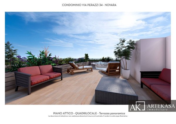 appartamento in vendita a Novara in zona Centro Città