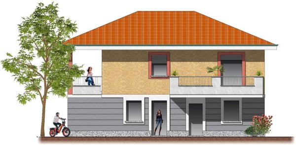 casa indipendente in vendita a Novara in zona Olengo