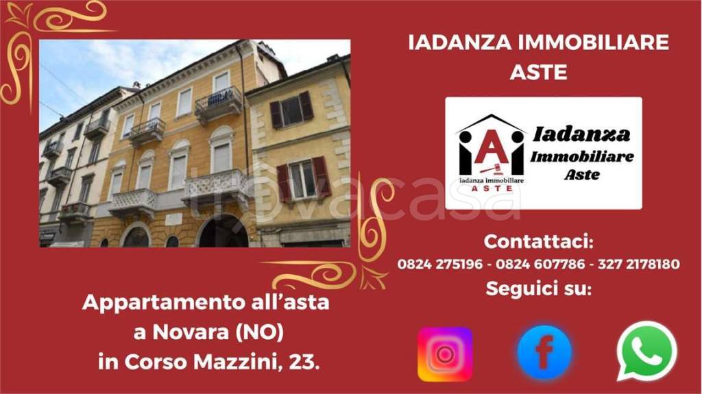 appartamento in vendita a Novara in zona Centro Città