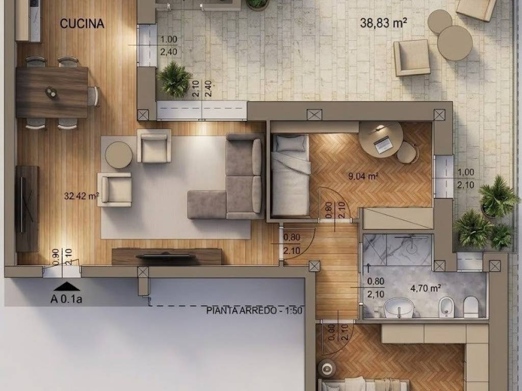 appartamento in vendita a Novara in zona zona Sant'Andrea - San Rocco