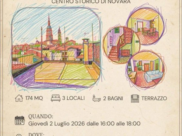 appartamento in vendita a Novara in zona Centro Città