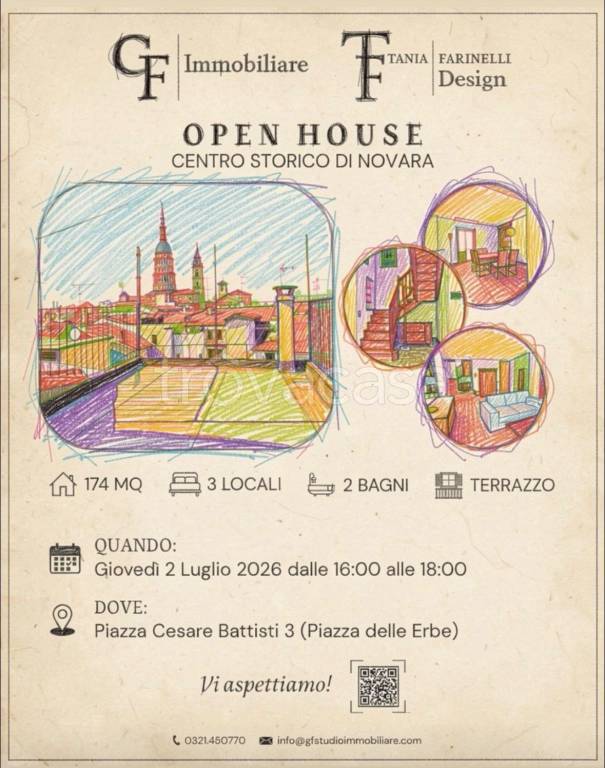 appartamento in vendita a Novara in zona Centro Città