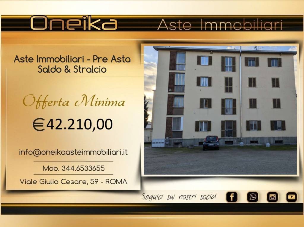 appartamento in vendita a Novara in zona zona Sant'Andrea - San Rocco