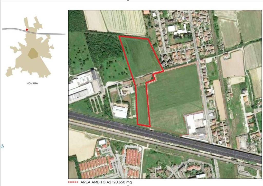 terreno edificabile in vendita a Novara in zona Vignale