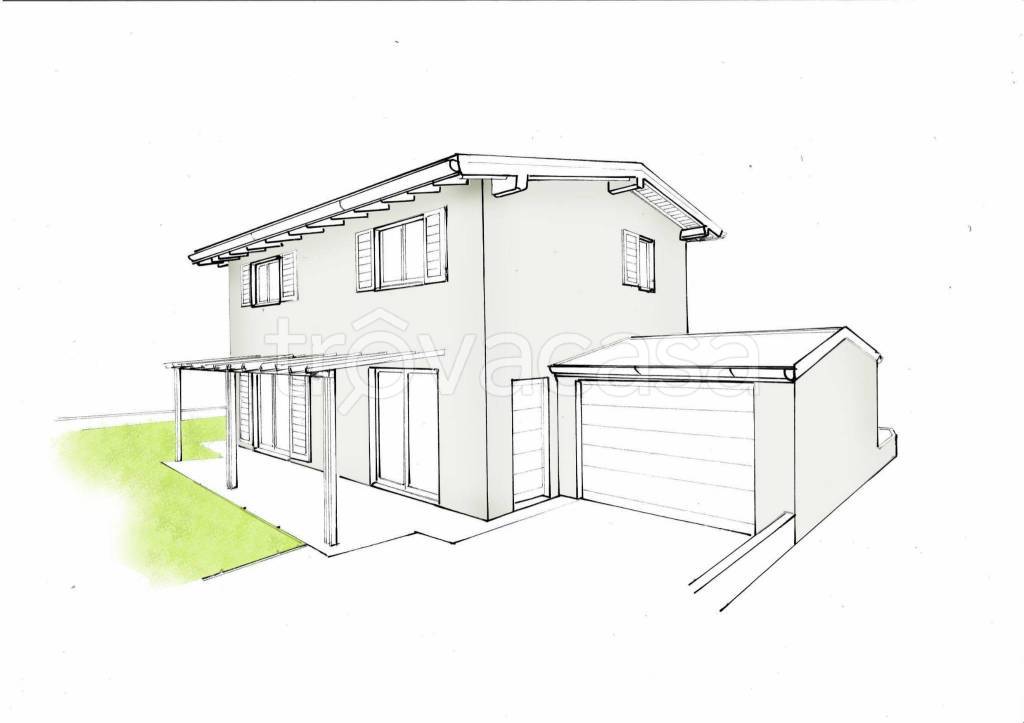 casa indipendente in vendita ad Oleggio in zona Loreto