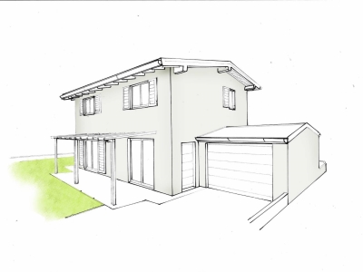 casa indipendente in vendita ad Oleggio in zona Loreto