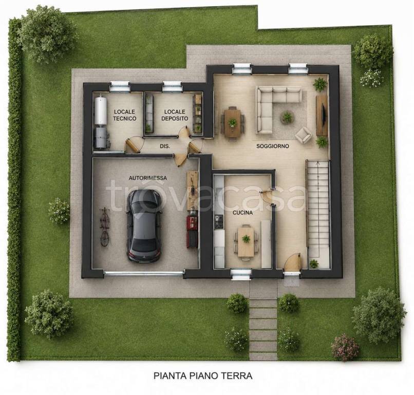 casa indipendente in vendita ad Oleggio