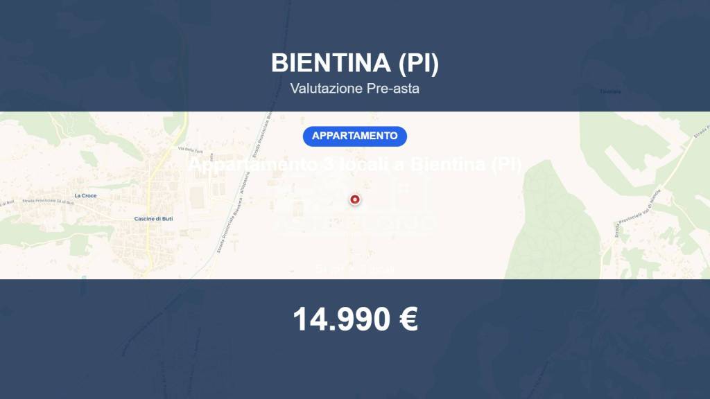 appartamento in vendita a Bientina in zona Puntone