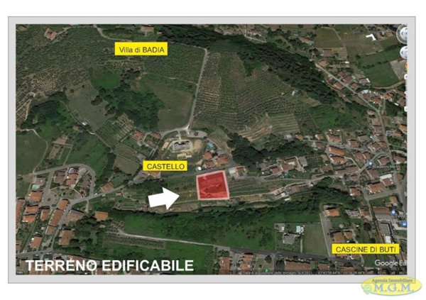 terreno agricolo in vendita a Buti in zona La croce