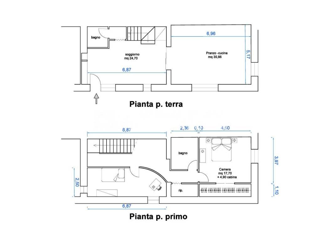 casa indipendente in vendita a Buti in zona La croce