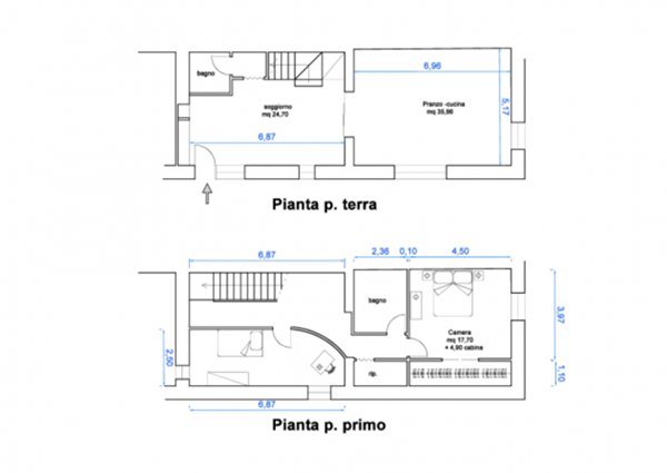 casa indipendente in vendita a Buti