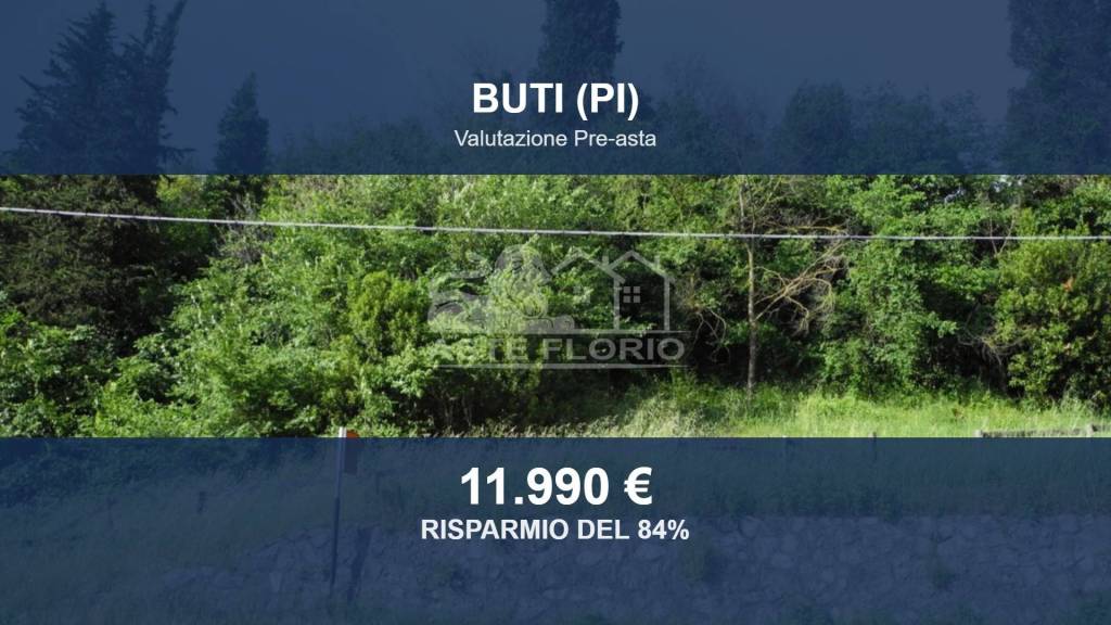 terreno in vendita a Buti in zona La croce