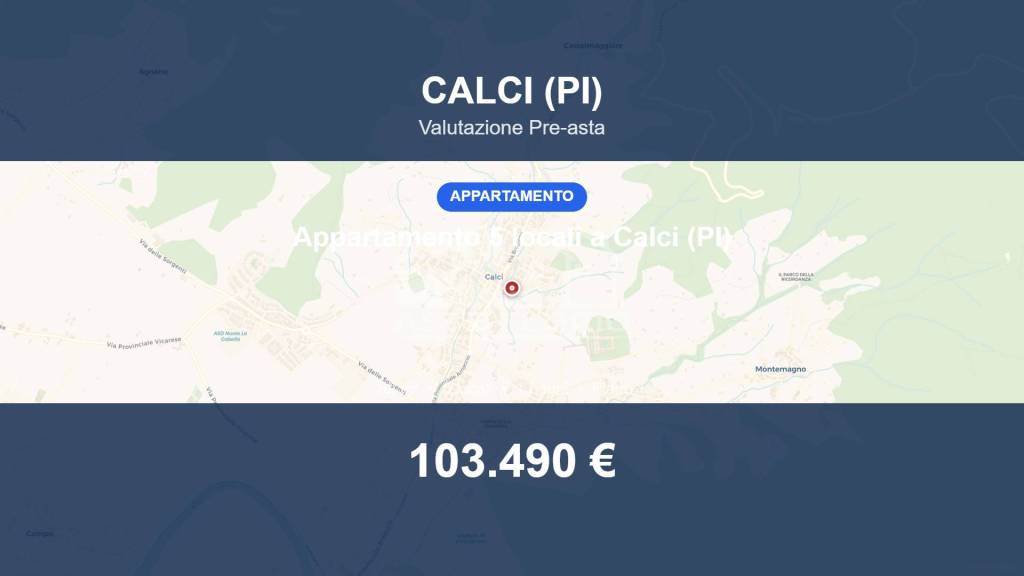 appartamento in vendita a Calci in zona Villa