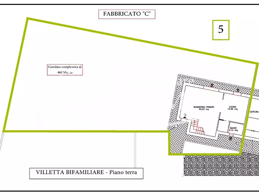 casa indipendente in vendita a Calcinaia