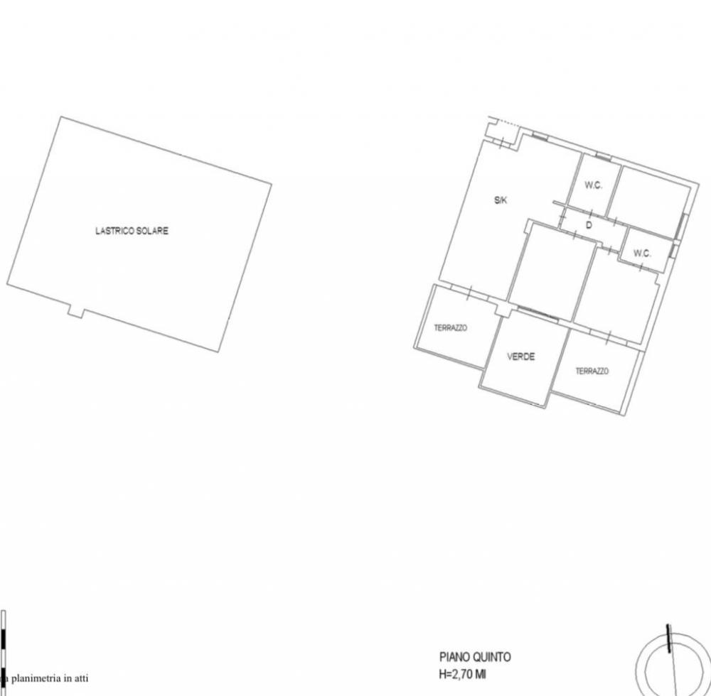 appartamento in vendita a Calcinaia