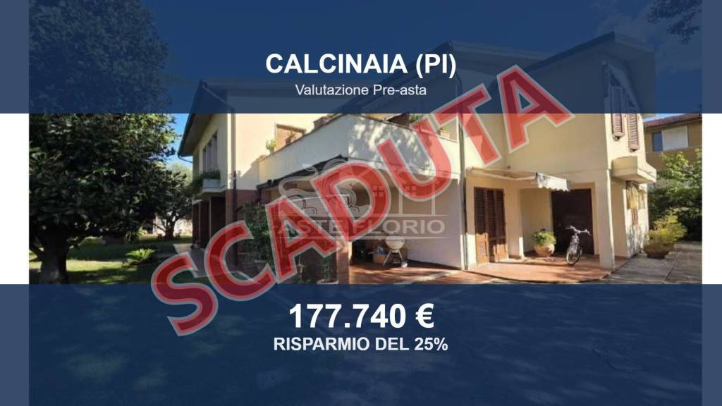 appartamento in vendita a Calcinaia in zona Fornacette