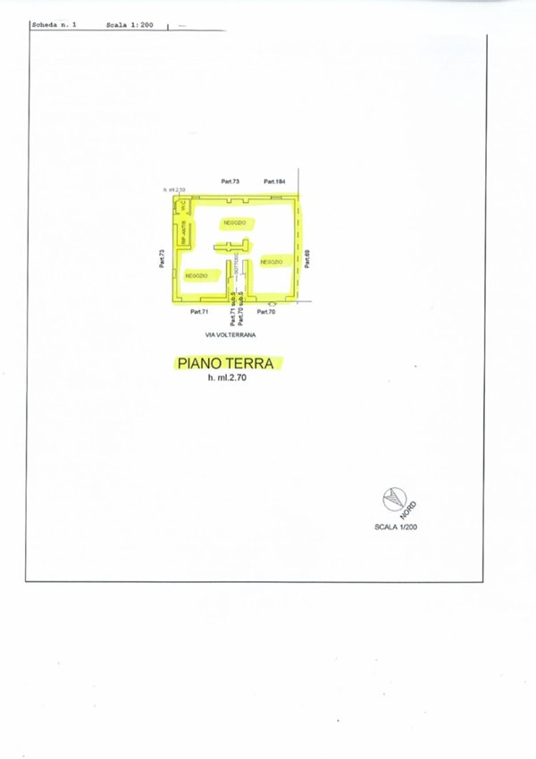 locale commerciale in vendita a Capannoli