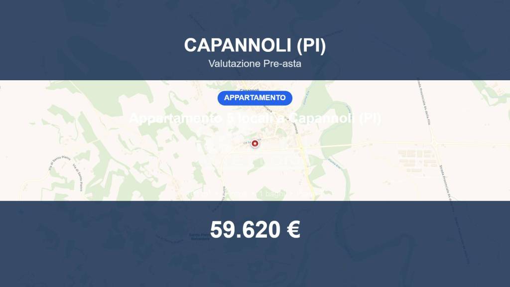 appartamento in vendita a Capannoli