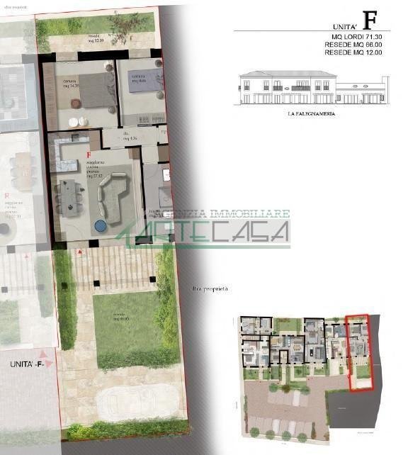 appartamento in vendita a Cascina