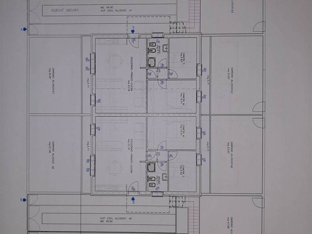 appartamento in vendita a Cascina