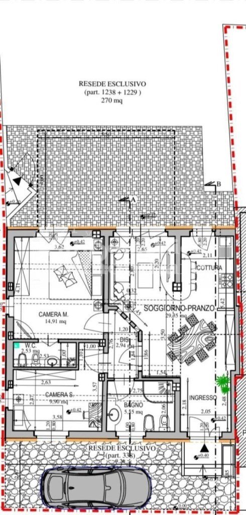 casa indipendente in vendita a Cascina in zona Titignano
