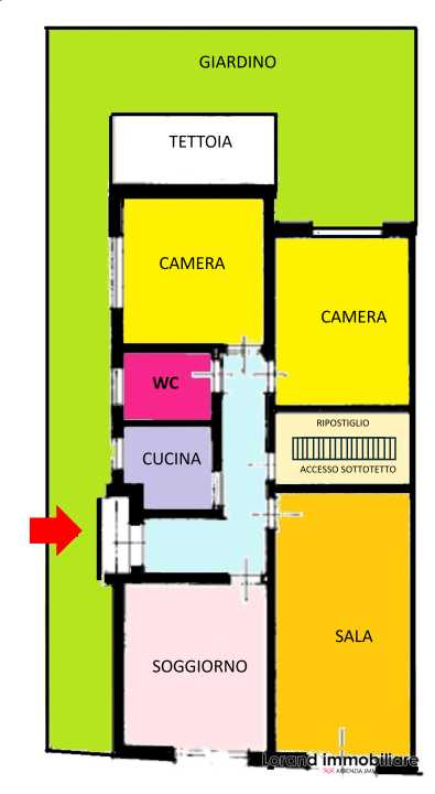 casa indipendente in vendita a Cascina