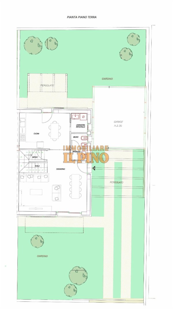 casa indipendente in vendita a Cascina in zona Visignano