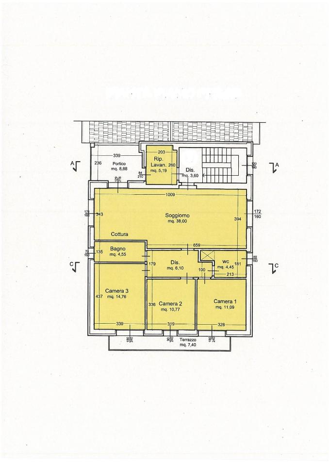 appartamento in vendita a Cascina