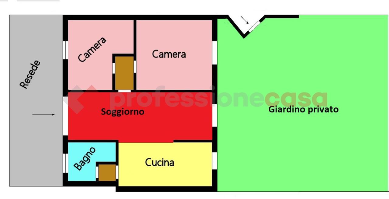 casa indipendente in vendita a Cascina in zona Titignano