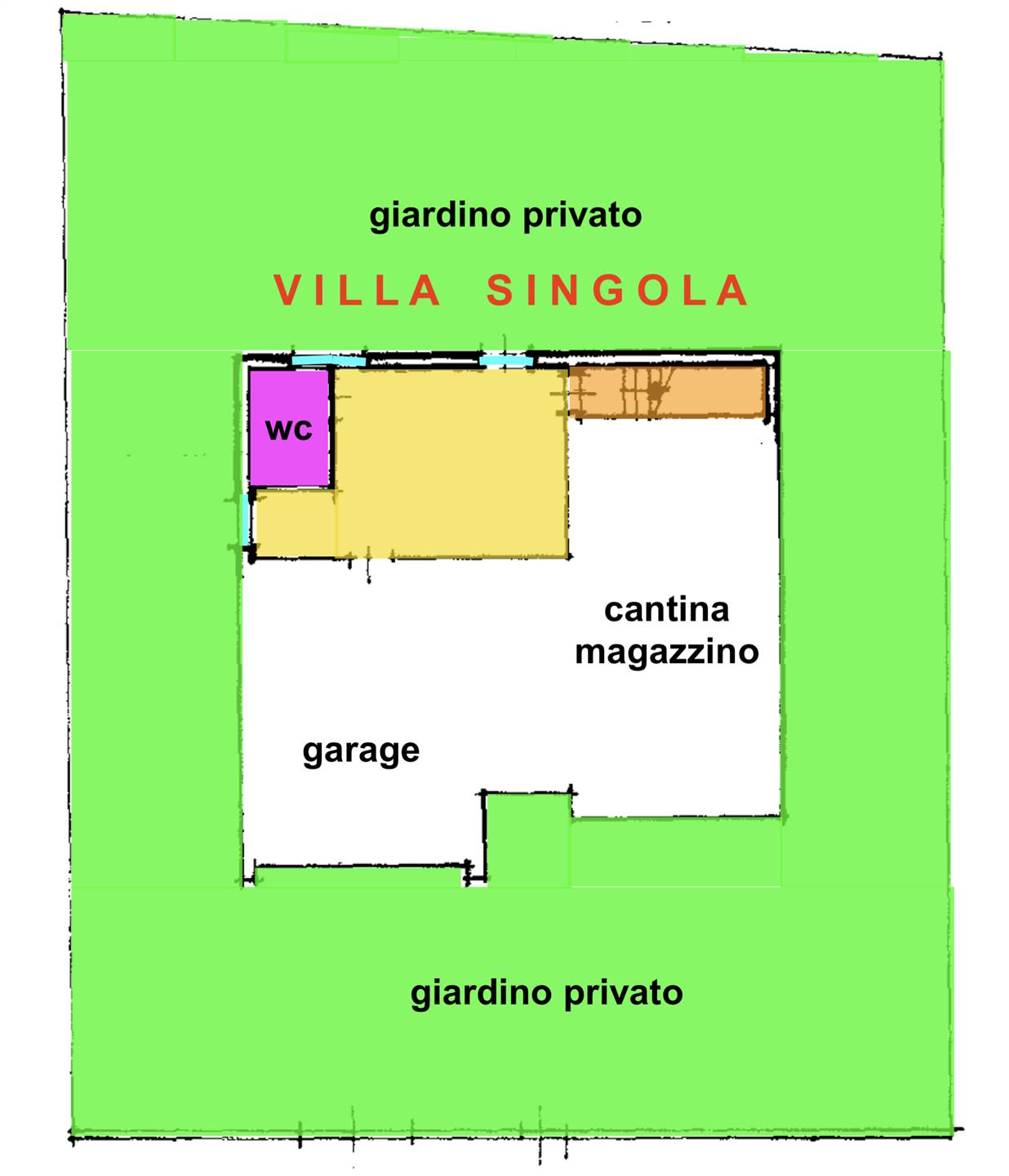casa indipendente in vendita a Cascina in zona Casciavola