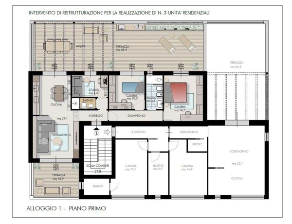 appartamento in vendita a Cascina