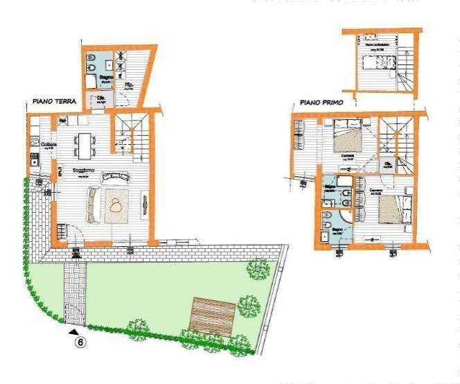 casa indipendente in vendita a Cascina