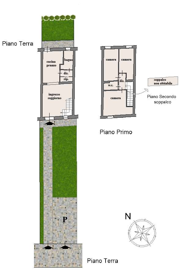 casale in vendita a Cascina