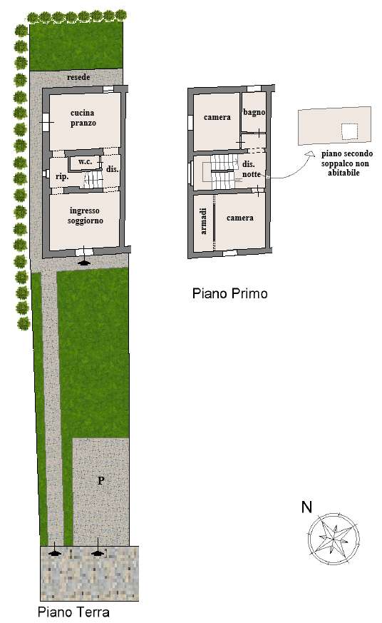 casale in vendita a Cascina