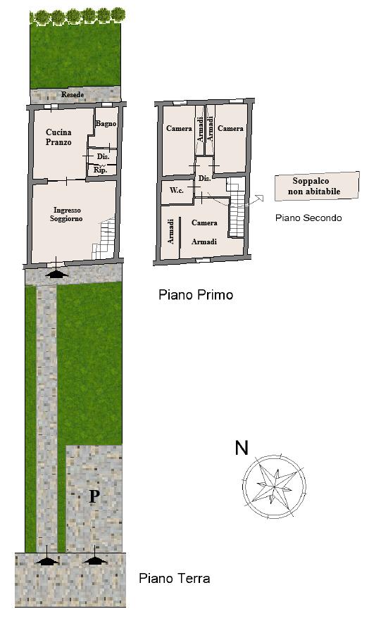 casale in vendita a Cascina