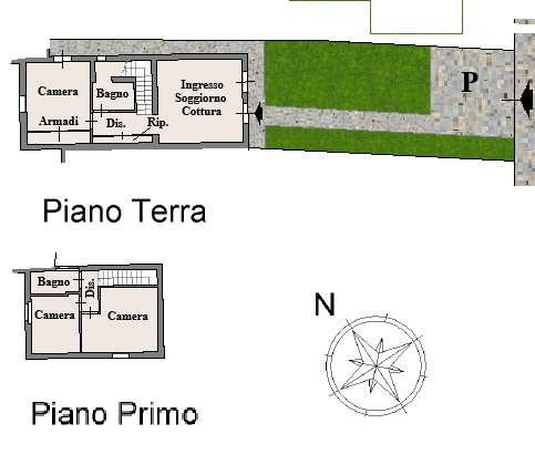 casale in vendita a Cascina