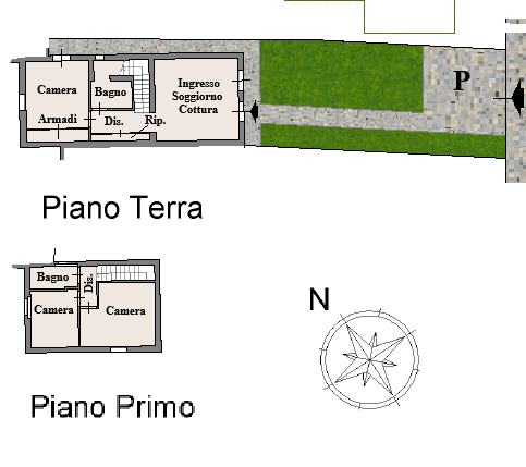 casale in vendita a Cascina