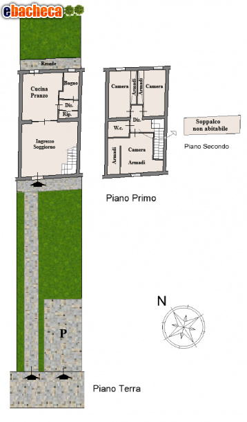 casa indipendente in vendita a Cascina