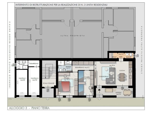 appartamento in vendita a Cascina