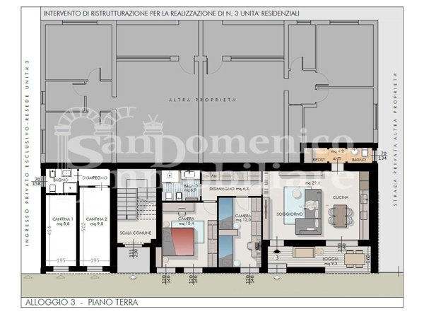 appartamento in vendita a Cascina