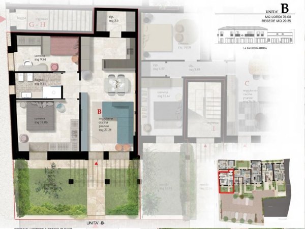 appartamento in vendita a Cascina