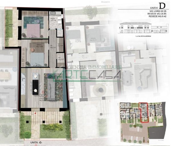 appartamento in vendita a Cascina