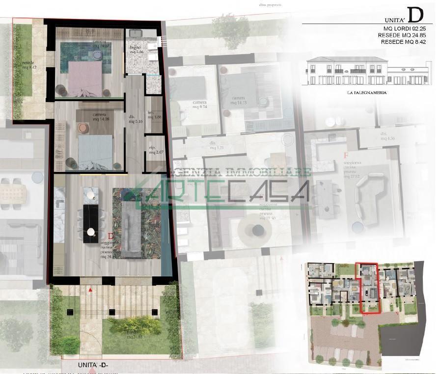 appartamento in vendita a Cascina