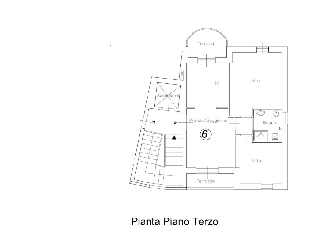 appartamento in vendita a Cascina