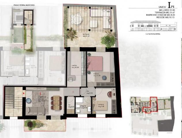 appartamento in vendita a Cascina