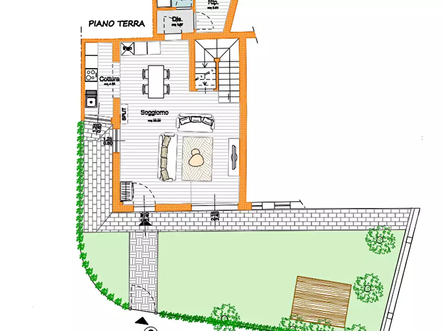 casa indipendente in vendita a Cascina