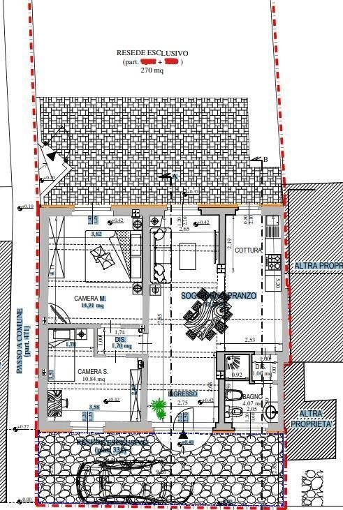 casa indipendente in vendita a Cascina in zona Visignano